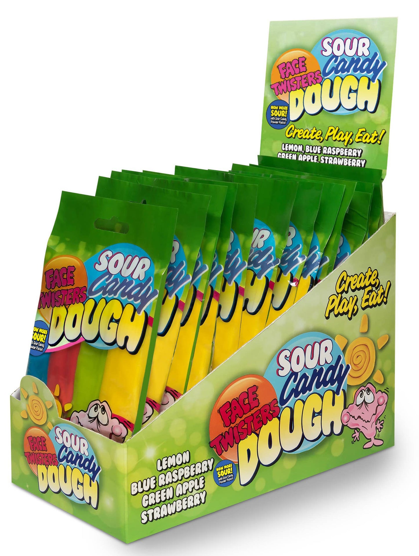 Face Twisters Sour Candy Dough