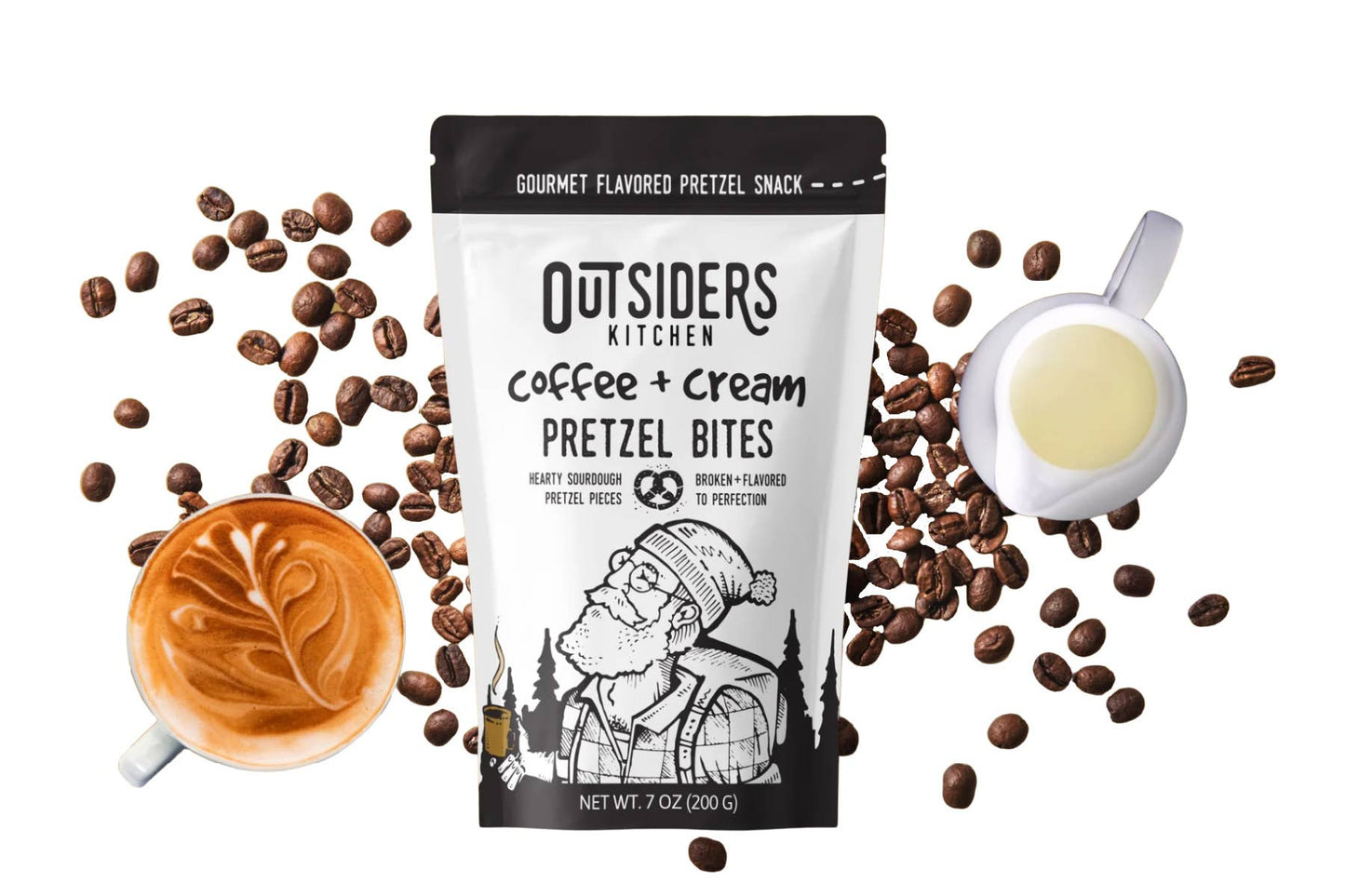 Coffee + Cream Pretzel Bites