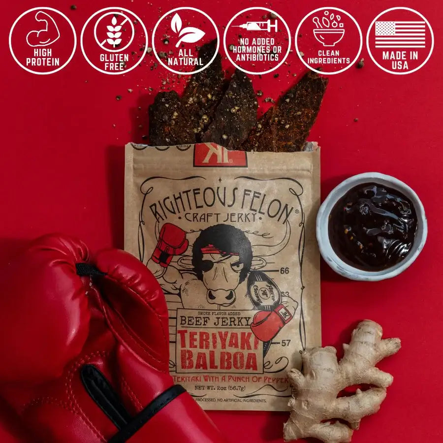 Teriyaki Balboa Jerky