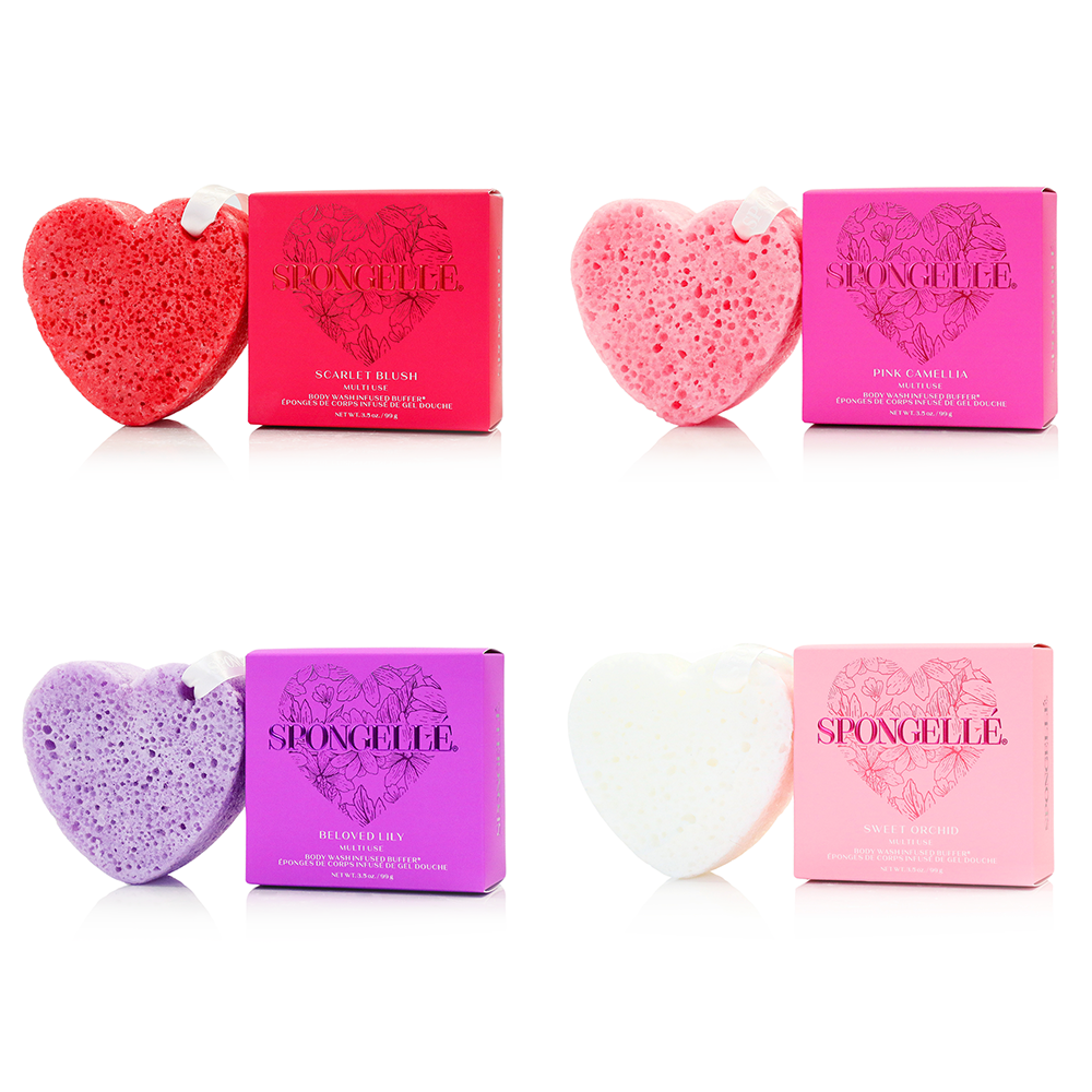 Spongelle Body Buffer- Heart Shape