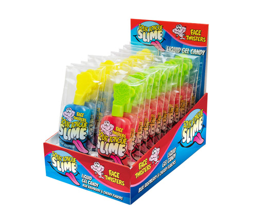 Sour Tongue Slime Blue Raspberry/Cherry
