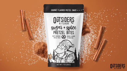 Sugar + Spice Pretzel Bites