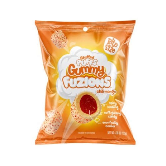 Stuffed Puffs Gummy Fuzions Chili Mango