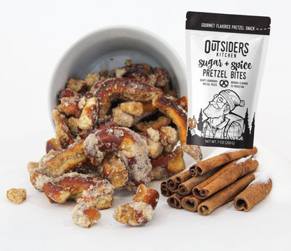 Sugar + Spice Pretzel Bites