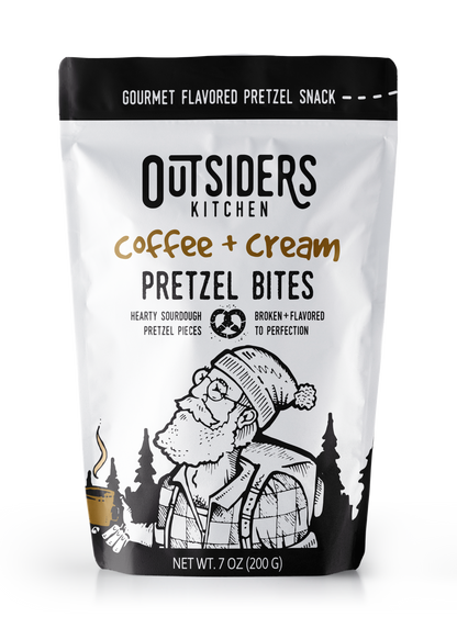 Coffee + Cream Pretzel Bites