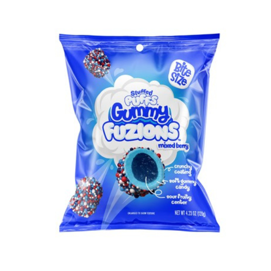 Stuffed Puffs Gummy Fuzions Mixed Berry